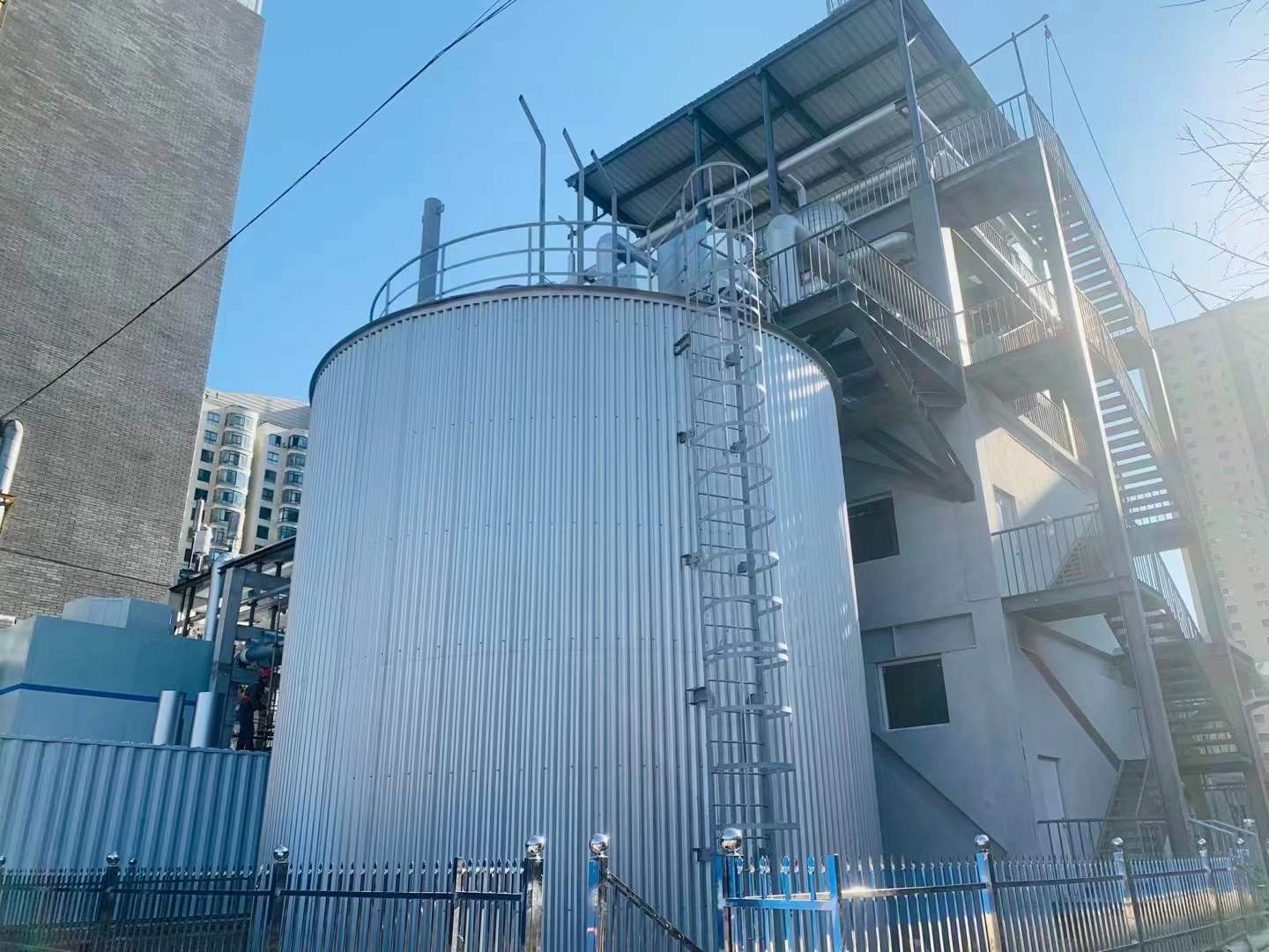 Thermal storage for a heating company