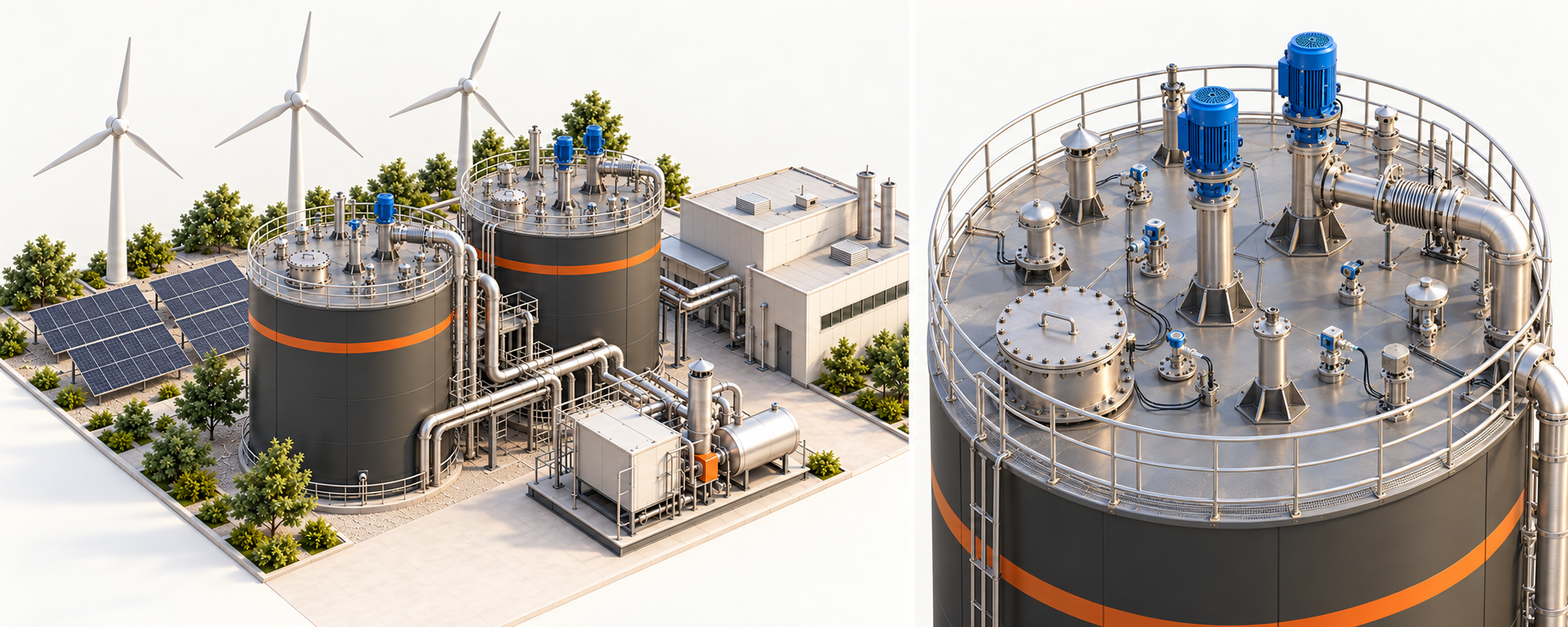 Thermal storage campus